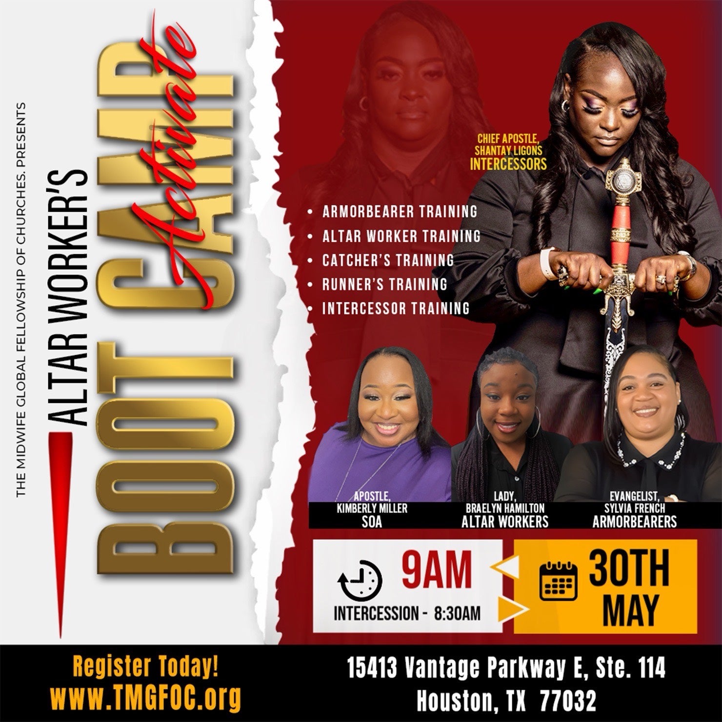 Altar Worker Boot Camp HTX