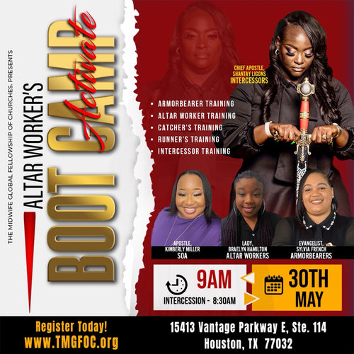 Altar Worker Boot Camp HTX