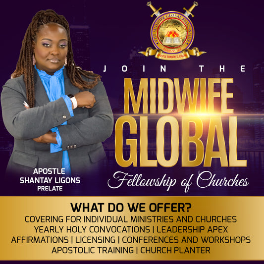 Tier 1: The Midwife Global Fellowship Monthly Dues for Ministries