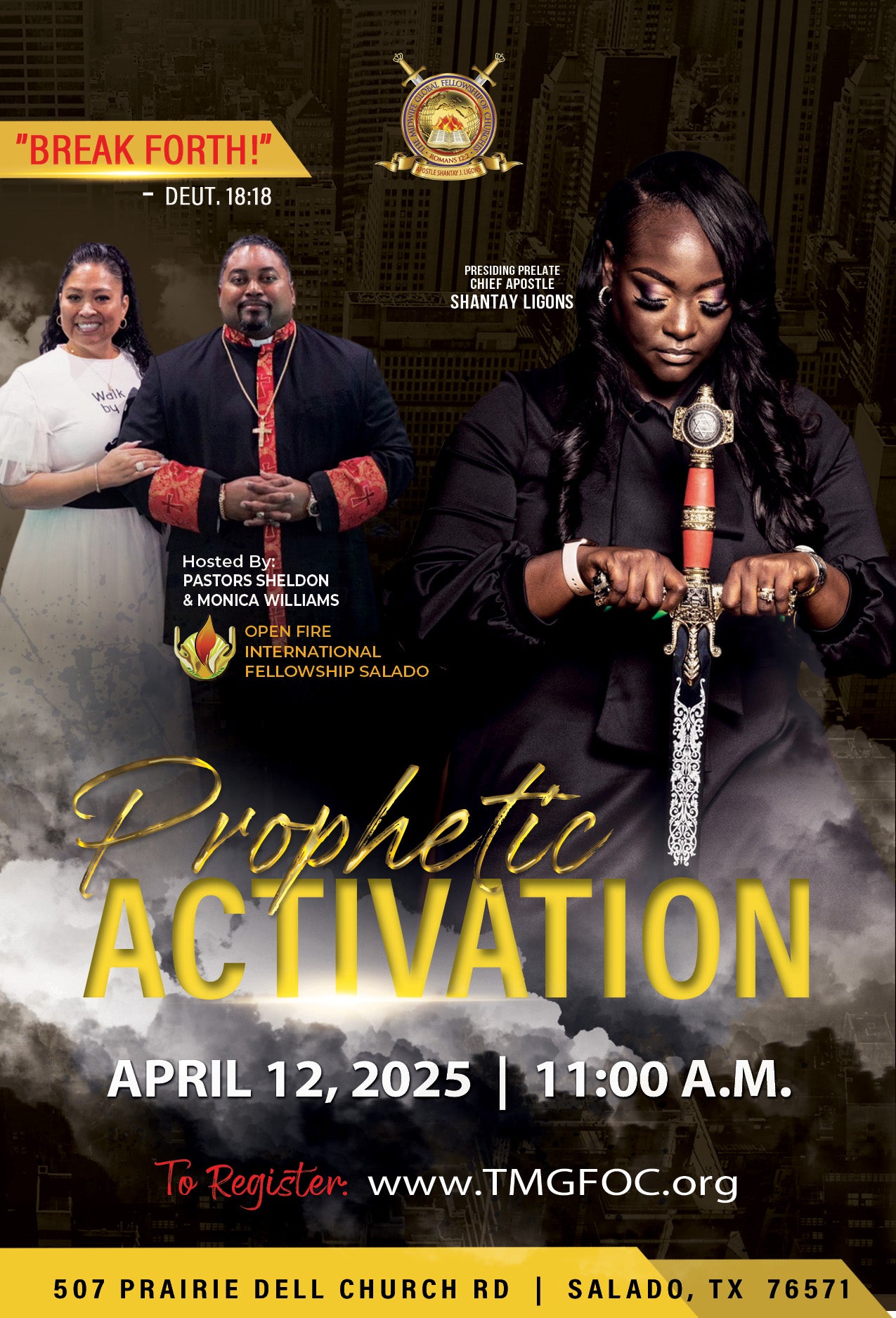 Adult Prophetic Activation (Salado, TX)