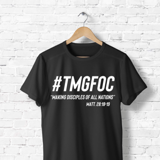 Black #TMGFOC T-Shirt